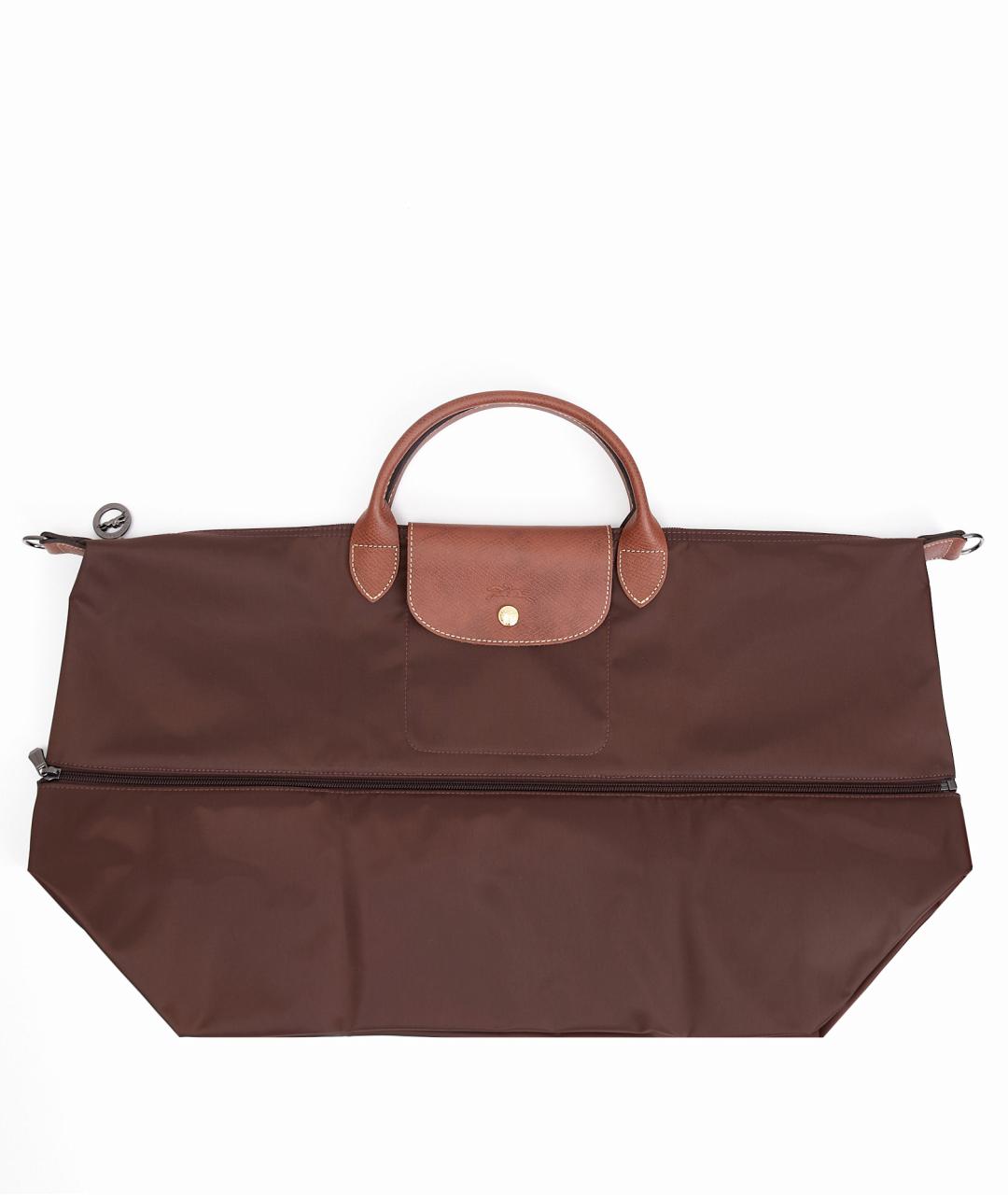 LONGCHAMP Коричневая синтетическая дорожная/спортивная сумка, фото 1