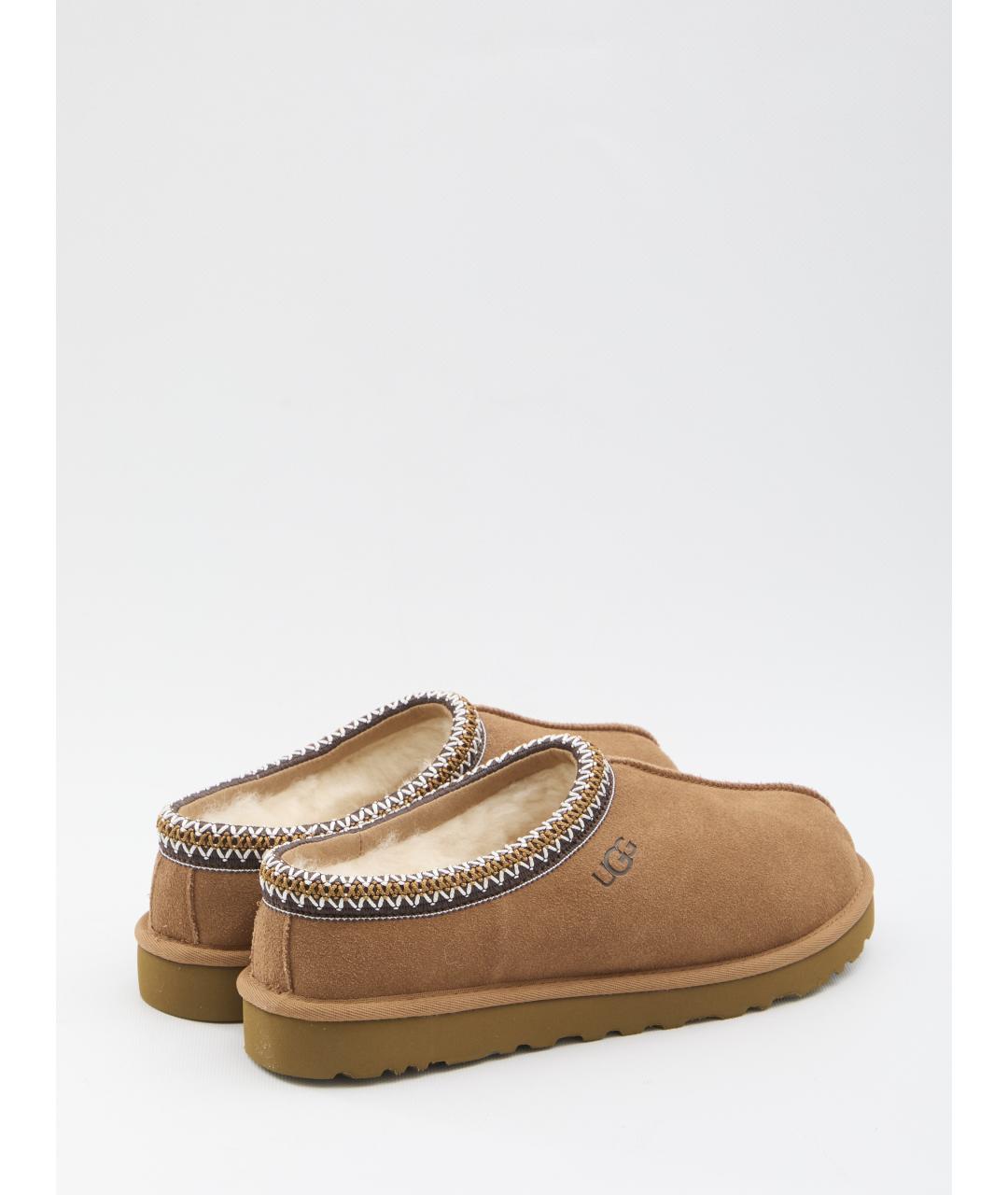 UGG AUSTRALIA Бежевые замшевые низкие ботинки, фото 3