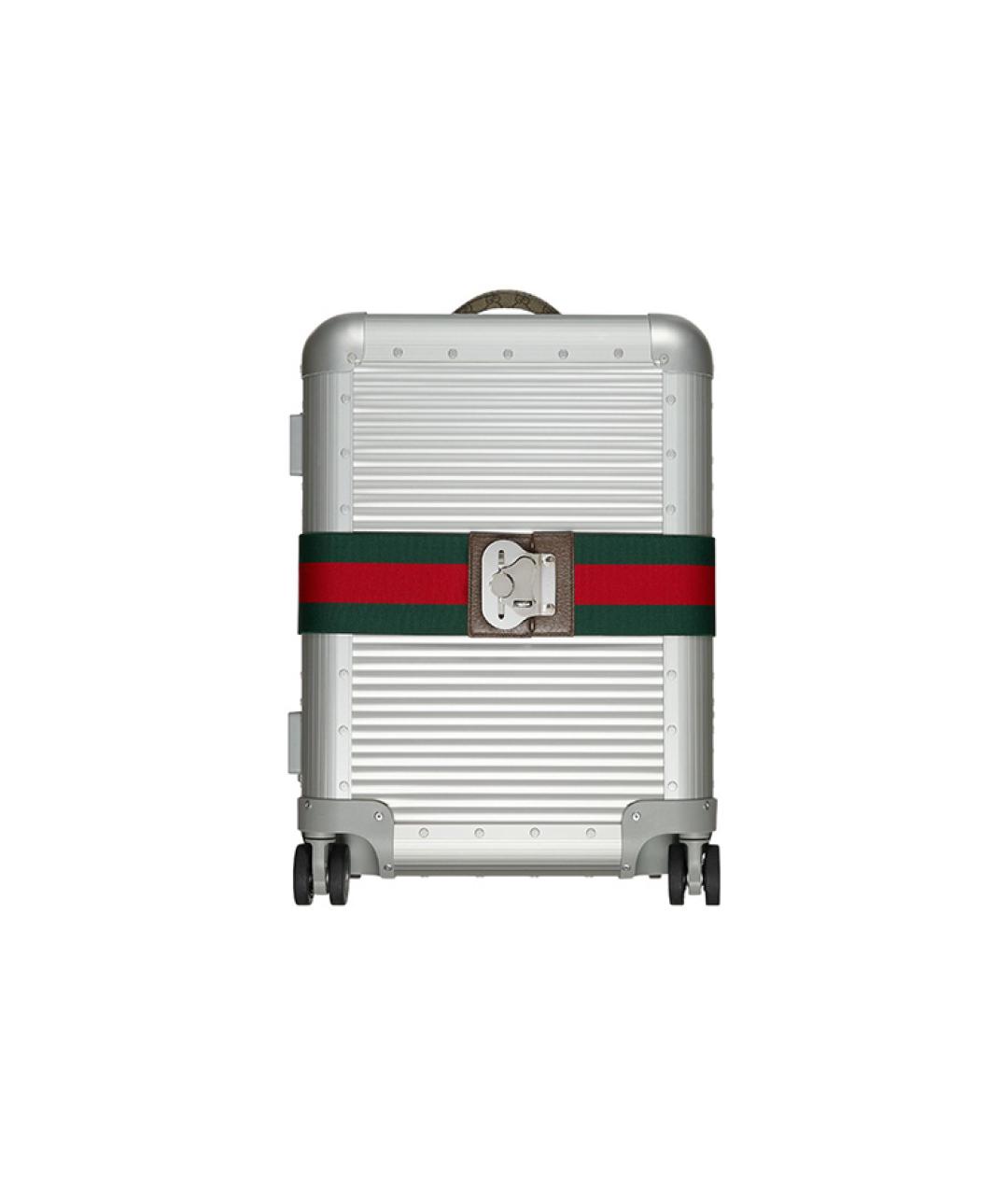 GUCCI Серебрянный чемодан, фото 1