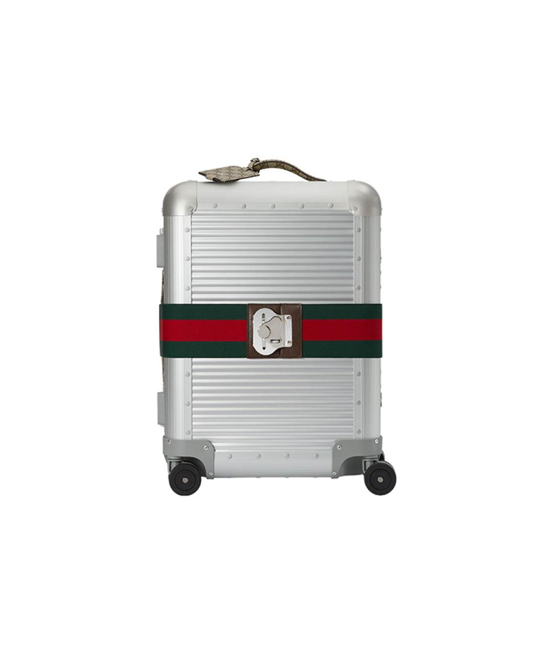GUCCI Серебрянный чемодан, фото 2