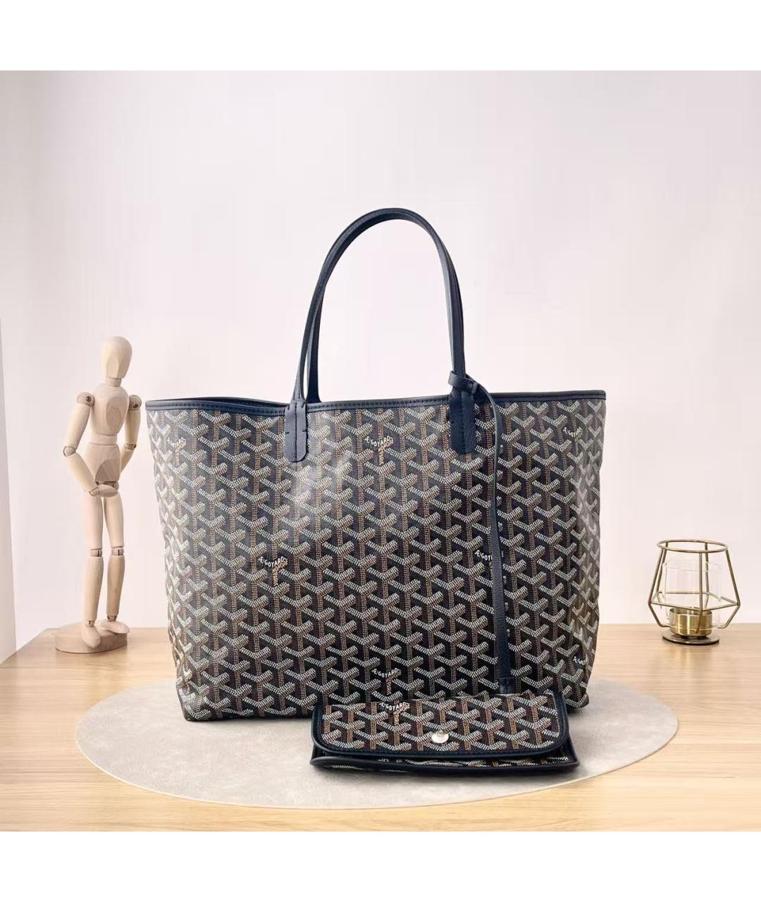 GOYARD Черная сумка тоут, фото 2