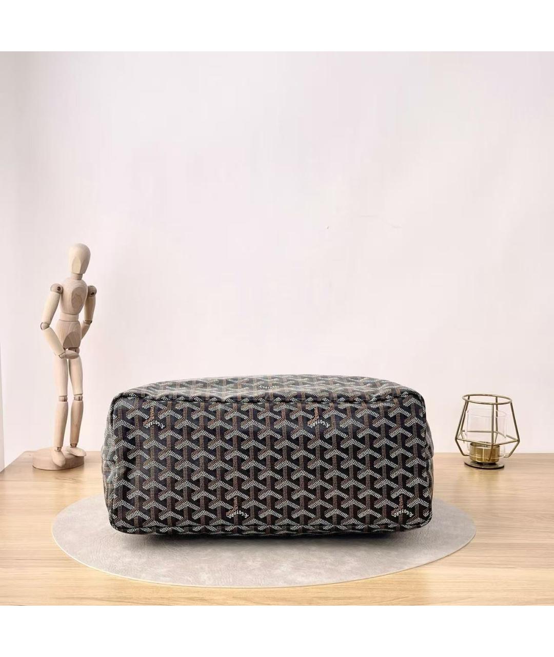 GOYARD Черная сумка тоут, фото 3