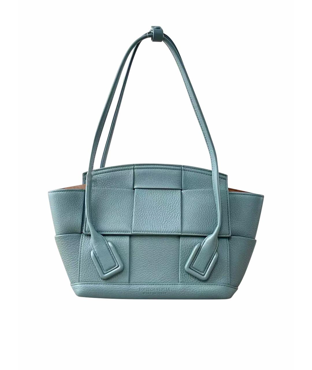 BOTTEGA VENETA Зеленая сумка через плечо, фото 1