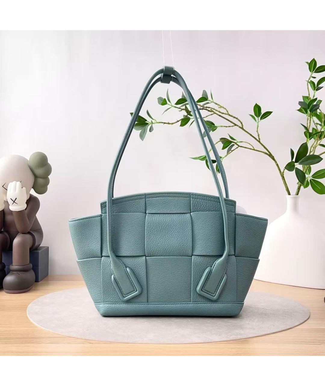 BOTTEGA VENETA Зеленая сумка через плечо, фото 3
