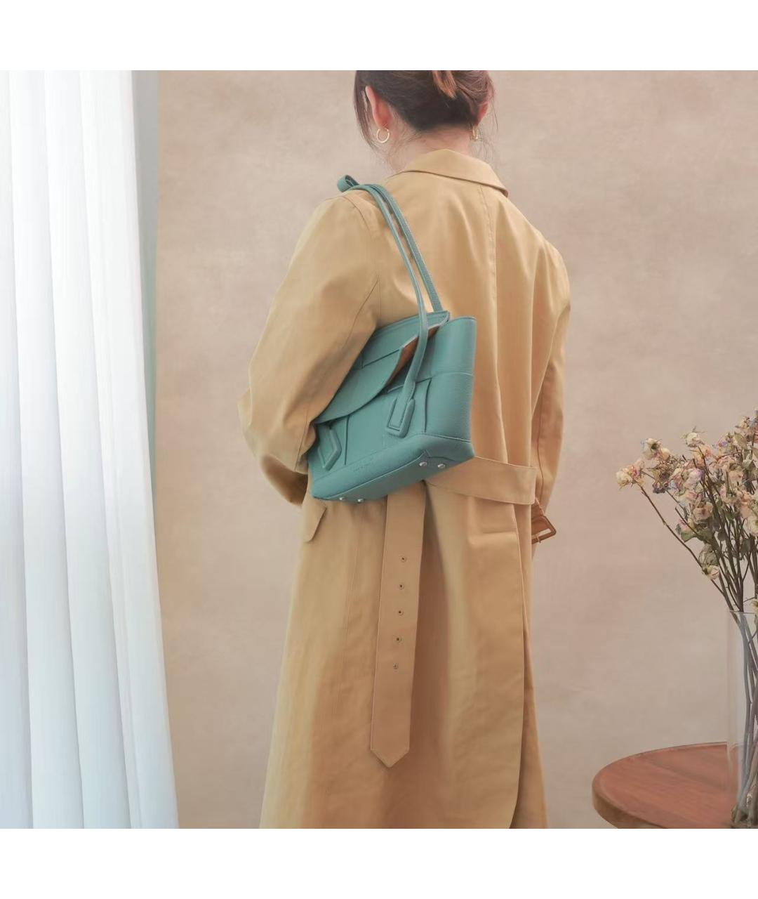 BOTTEGA VENETA Зеленая сумка через плечо, фото 6