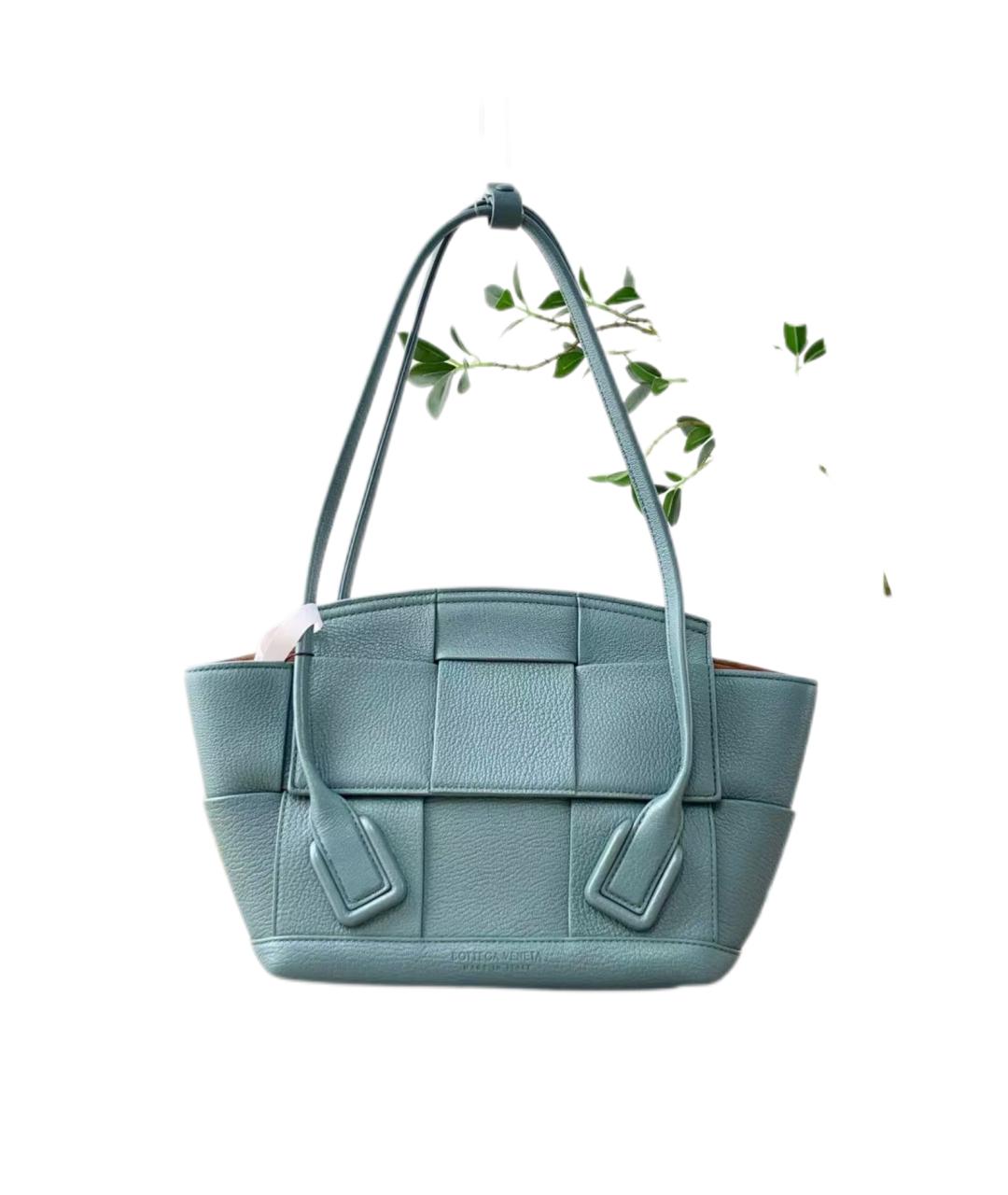 BOTTEGA VENETA Зеленая сумка через плечо, фото 8