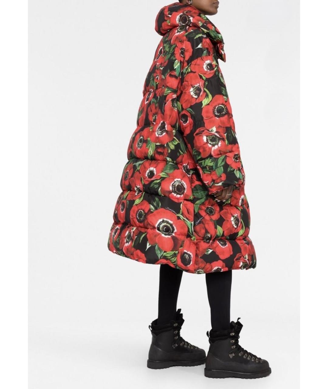 DOLCE&GABBANA Красный пуховик, фото 3