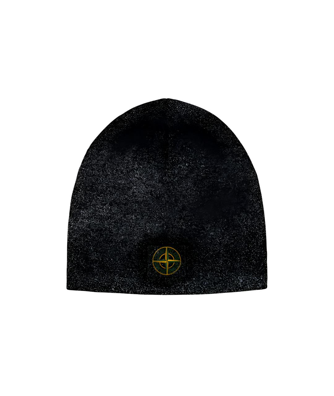 SUPREME Черная шерстяная шапка, фото 2