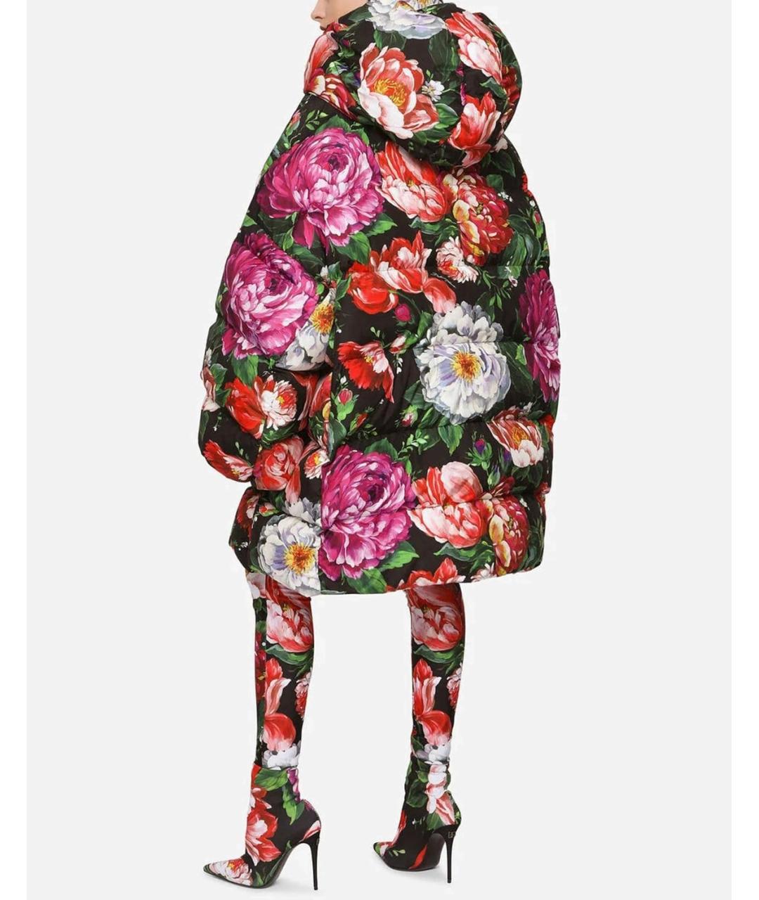 DOLCE&GABBANA Мульти пуховик, фото 3