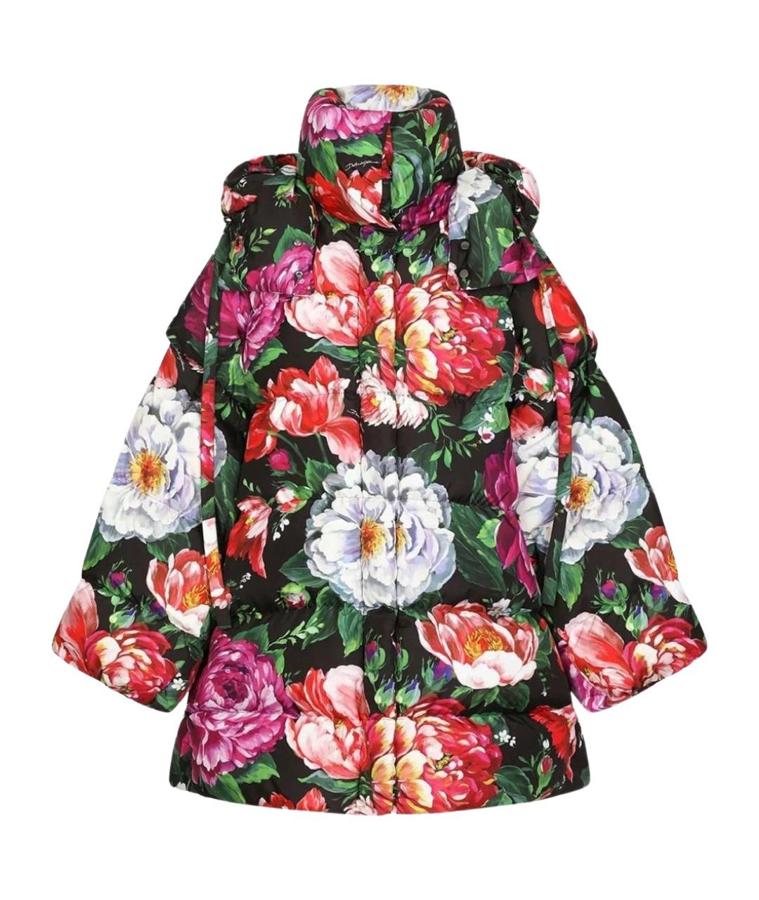 DOLCE&GABBANA Мульти пуховик, фото 1
