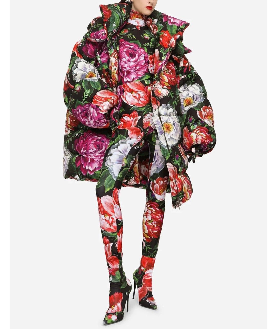 DOLCE&GABBANA Мульти пуховик, фото 2