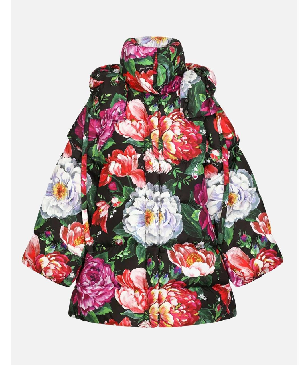 DOLCE&GABBANA Мульти пуховик, фото 4
