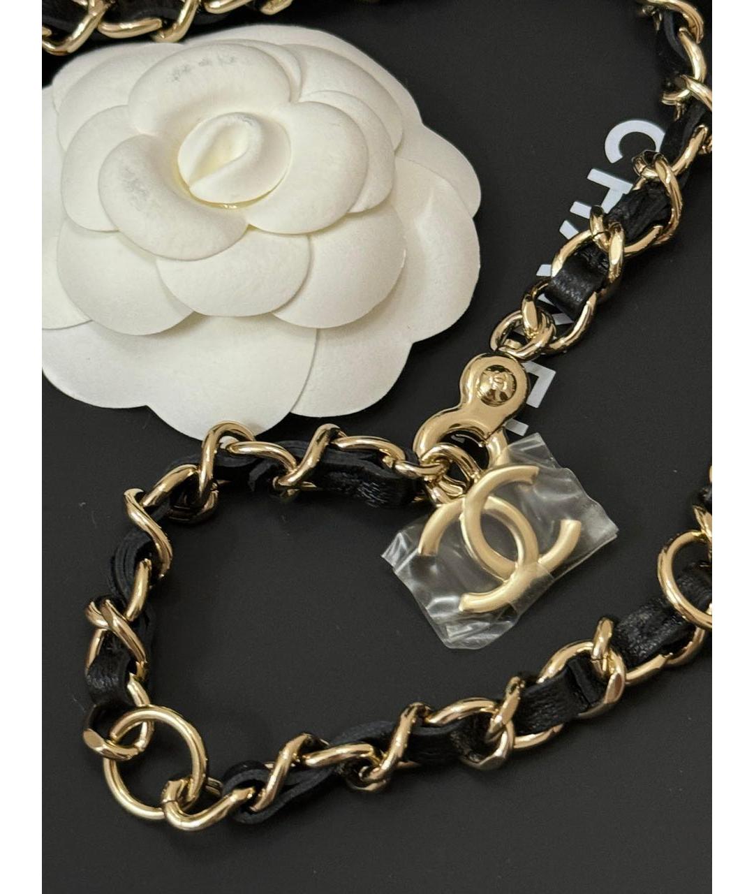 CHANEL Черная поясная сумка, фото 4