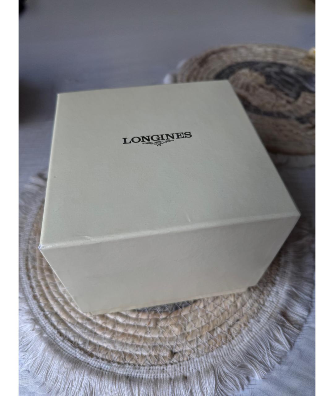 LONGINES Голубые металлические часы, фото 5