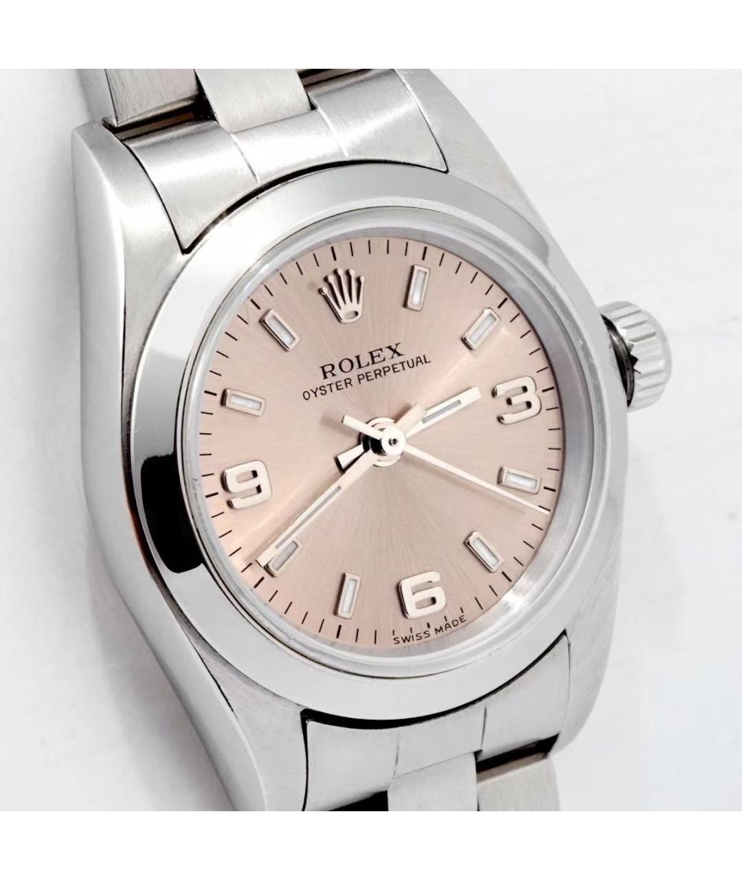 ROLEX Серебряные часы, фото 3