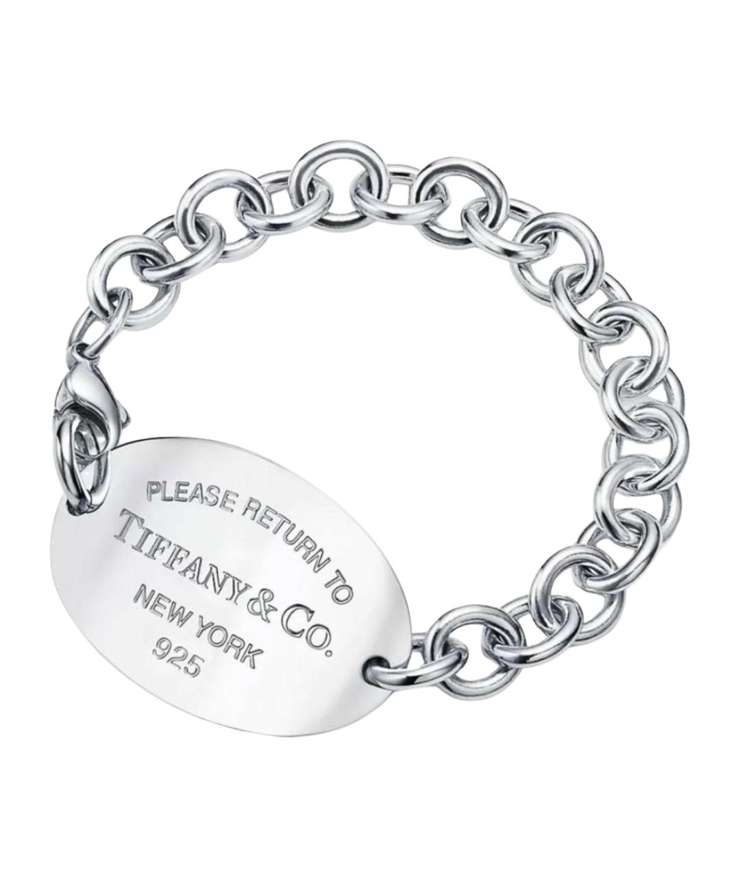 TIFFANY&CO Серебрянный серебряный браслет, фото 1
