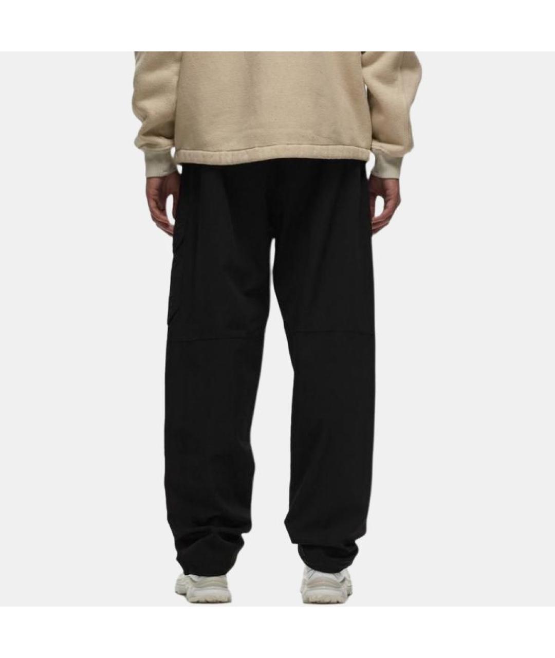 STONE ISLAND Черные повседневные брюки, фото 4