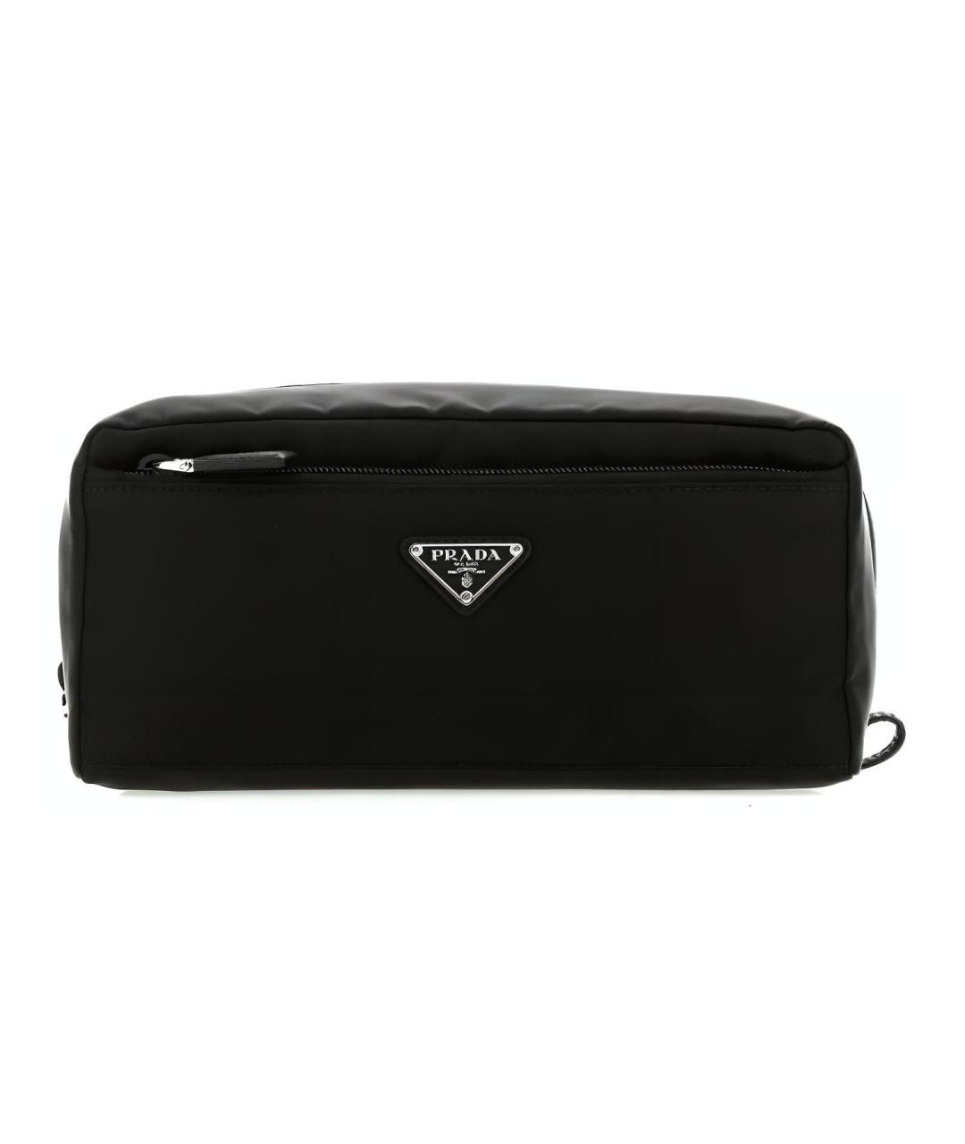 PRADA Черная барсетка, фото 1