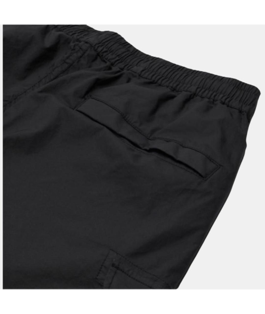 STONE ISLAND Черные повседневные брюки, фото 3