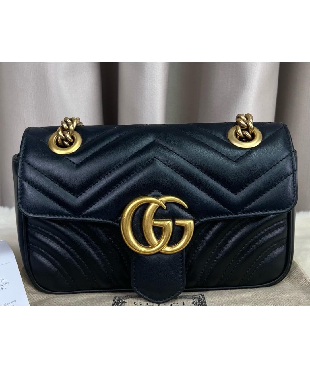 GUCCI Черная сумка через плечо, фото 2