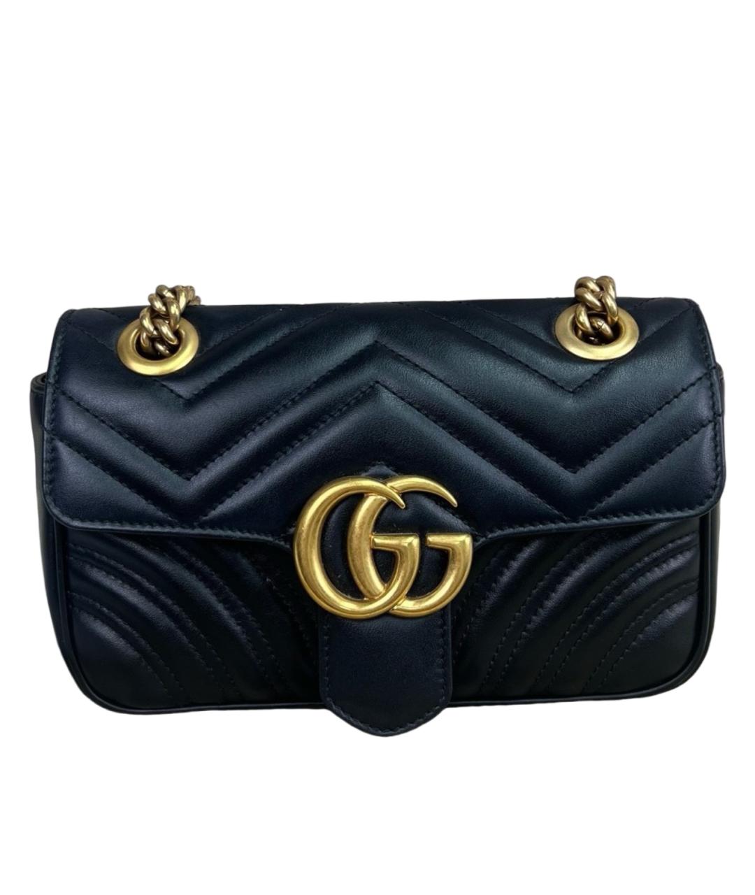 GUCCI Черная сумка через плечо, фото 1