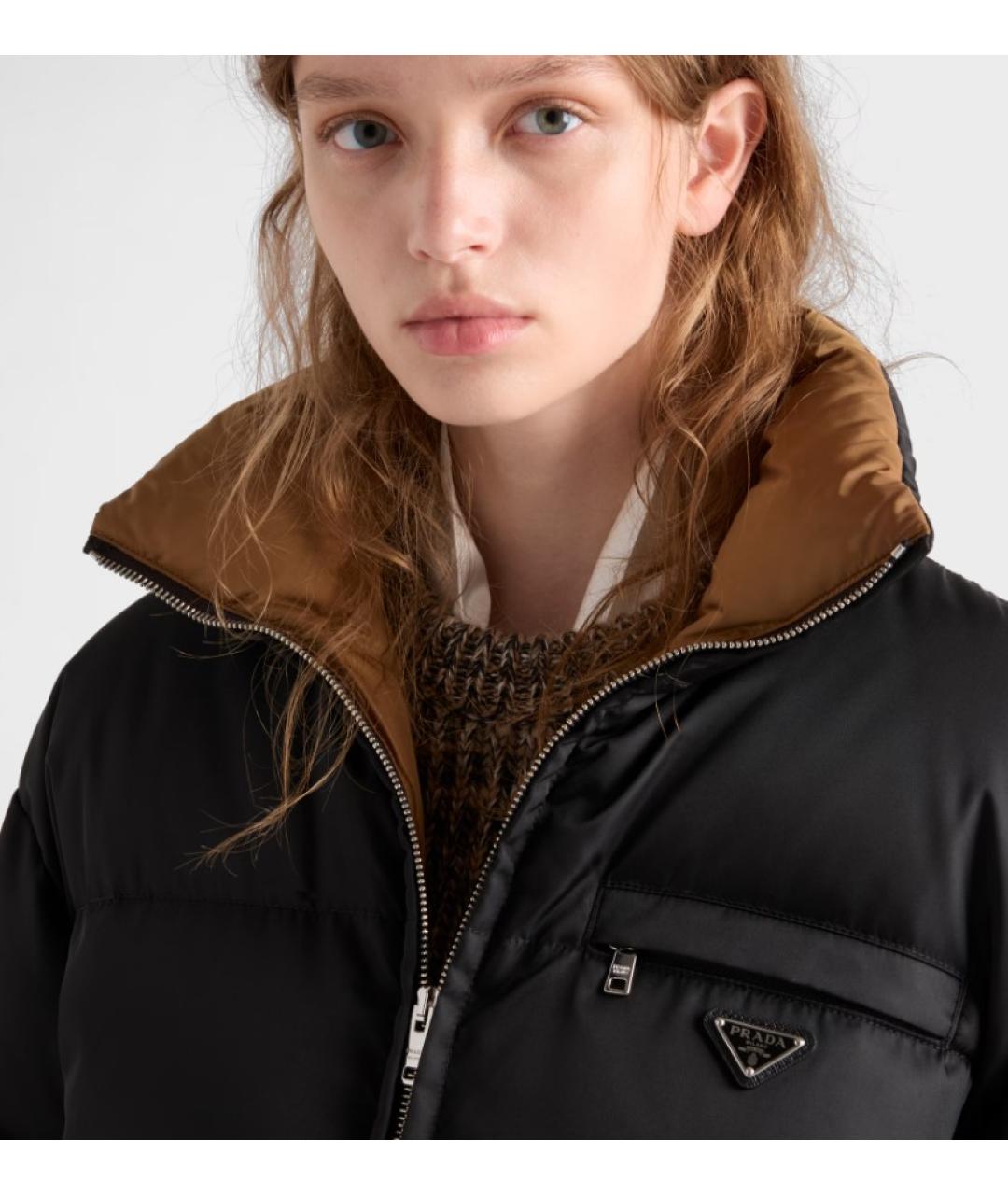 PRADA Черная куртка, фото 3