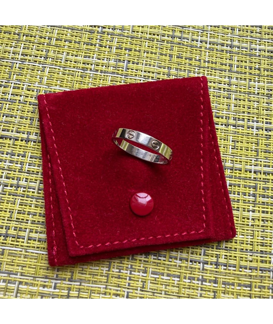 CARTIER Серое кольцо из белого золота, фото 2