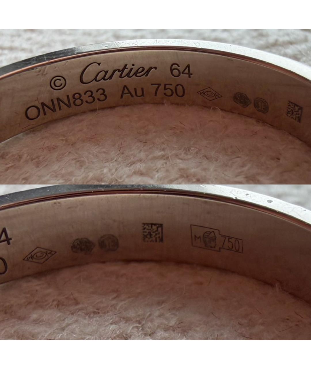 CARTIER Серое кольцо из белого золота, фото 7