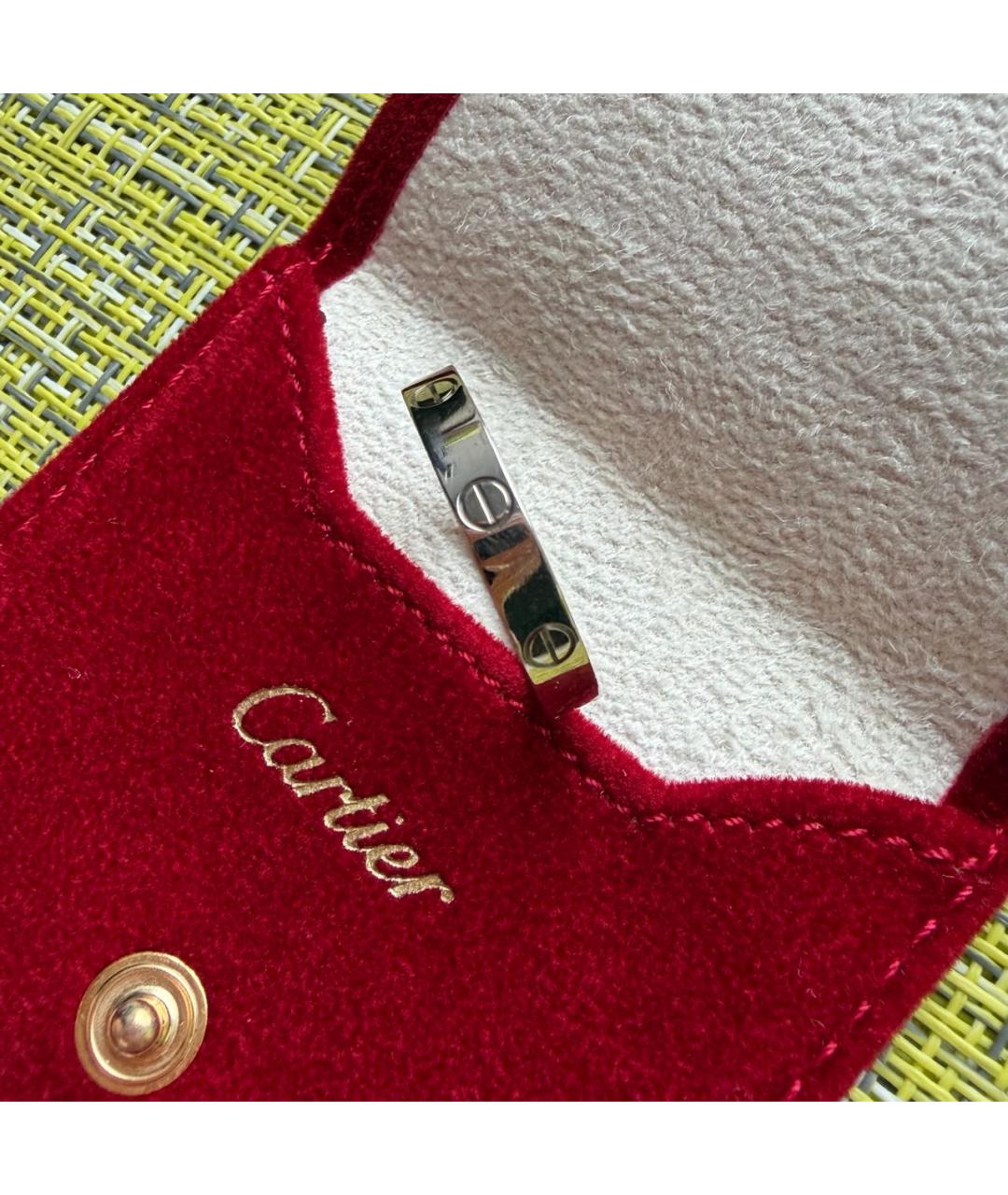 CARTIER Серое кольцо из белого золота, фото 6