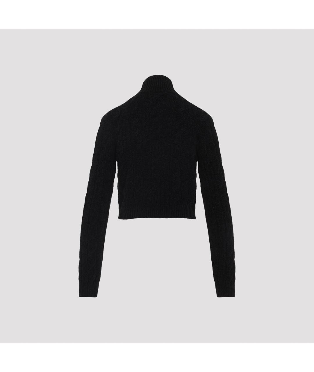 RALPH LAUREN COLLECTION Черная шелковая водолазка, фото 4