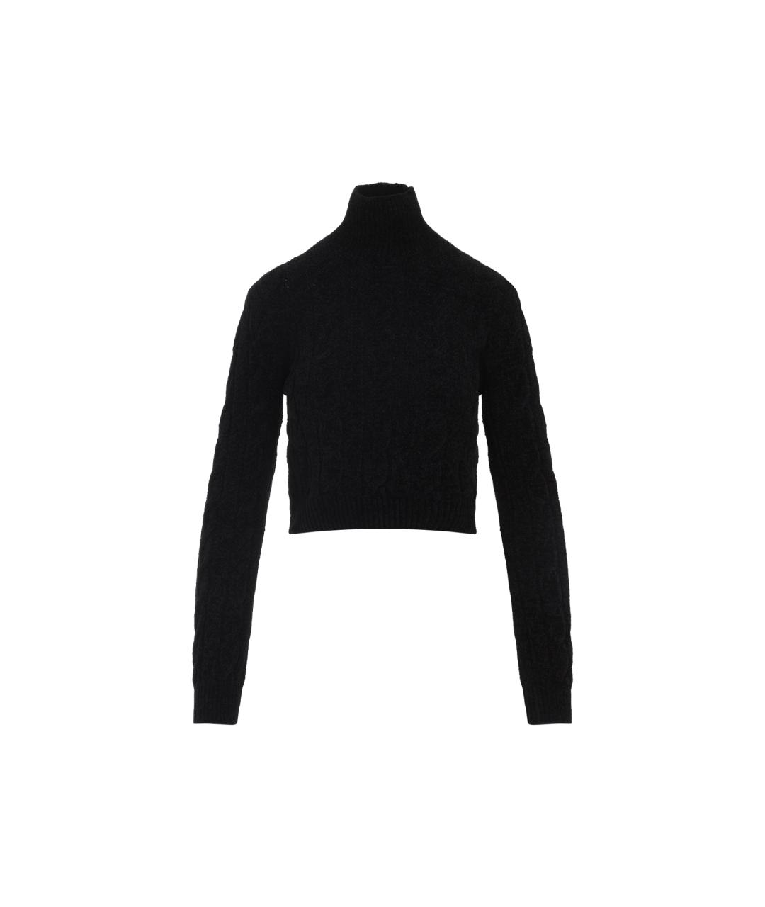 RALPH LAUREN COLLECTION Черная шелковая водолазка, фото 1