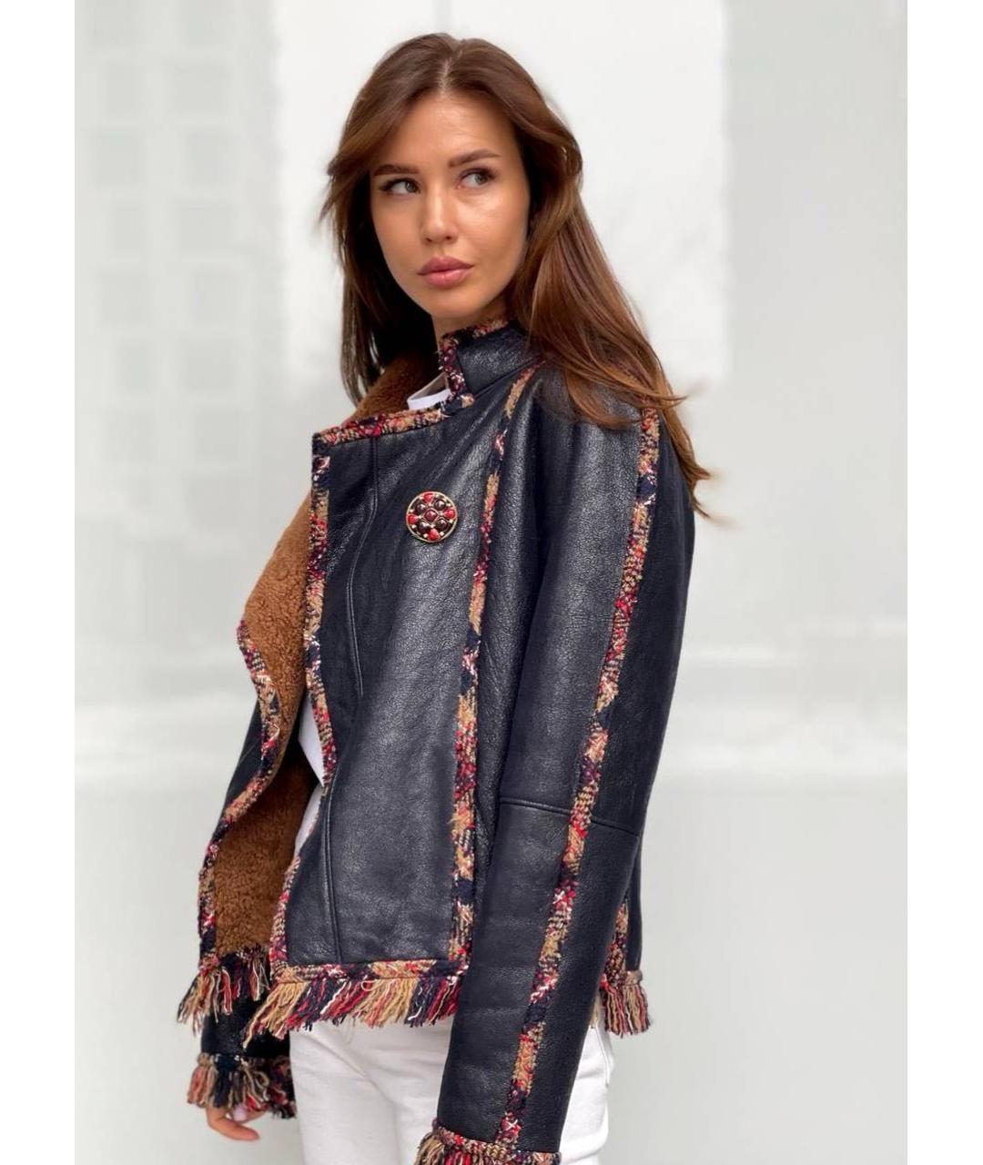 CHANEL Кожаная дубленка, фото 7