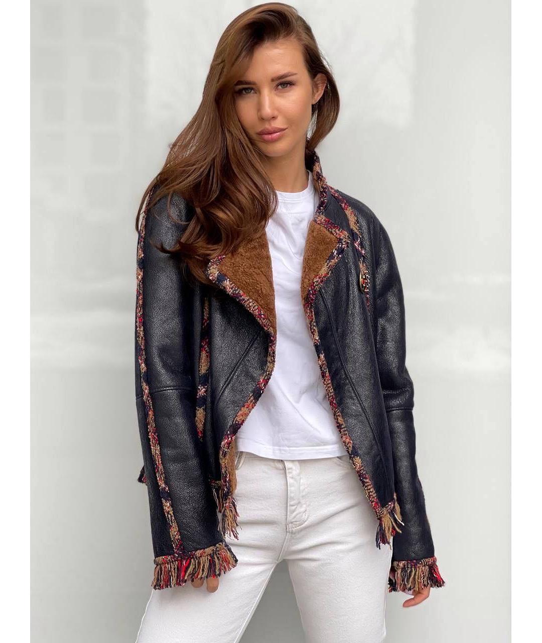 CHANEL Кожаная дубленка, фото 3