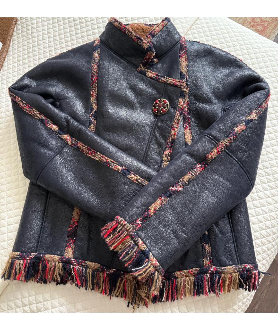 CHANEL Кожаная дубленка, фото 5
