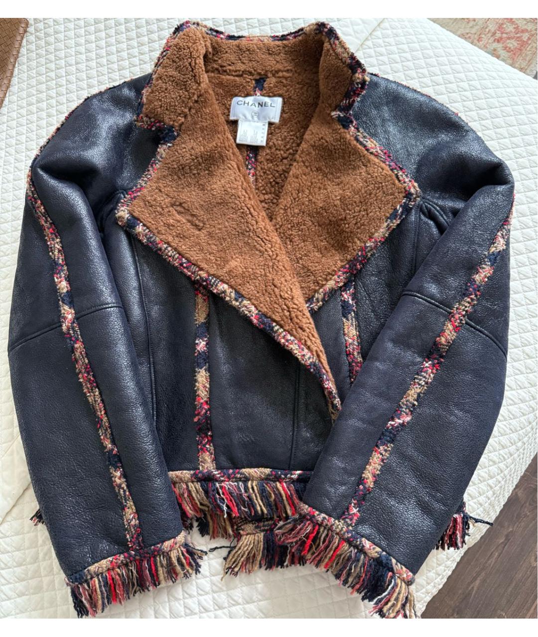 CHANEL Кожаная дубленка, фото 9