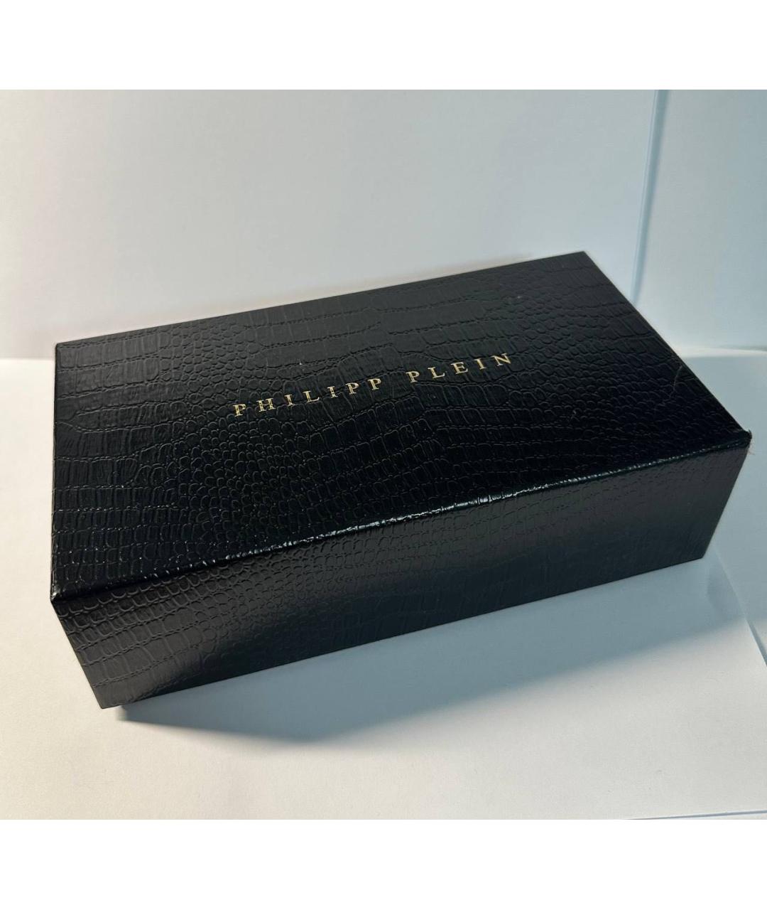PHILIPP PLEIN Золотые солнцезащитные очки, фото 4