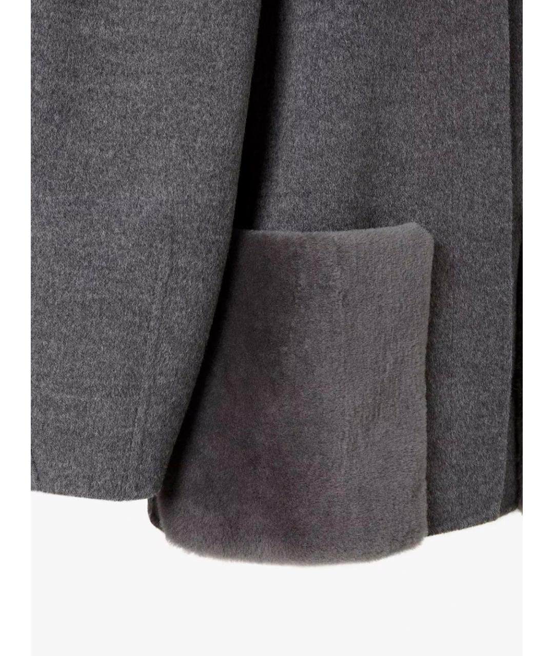 FENDI Серая шерстяная куртка, фото 3