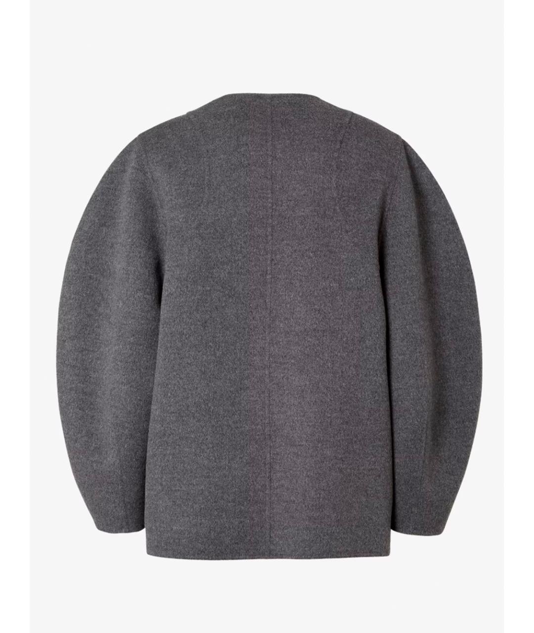 FENDI Серая шерстяная куртка, фото 2