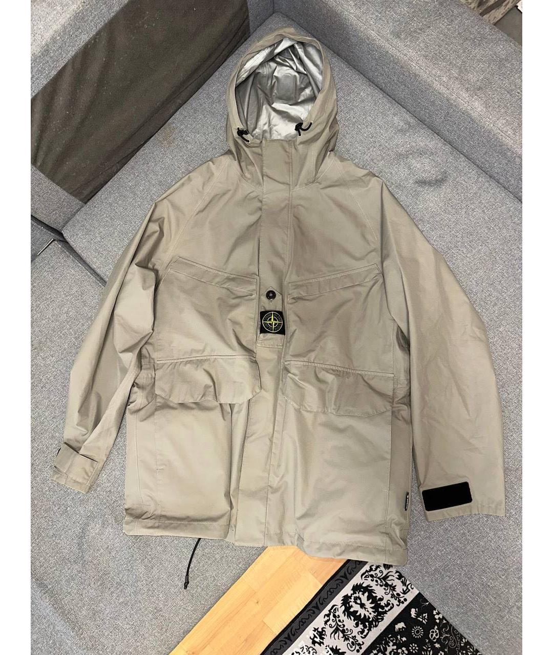 STONE ISLAND Серый полиэстеровый комбинезон, фото 4