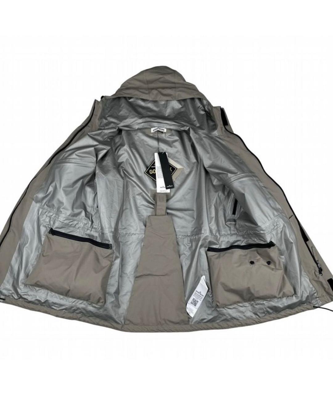 STONE ISLAND Серый полиэстеровый комбинезон, фото 6