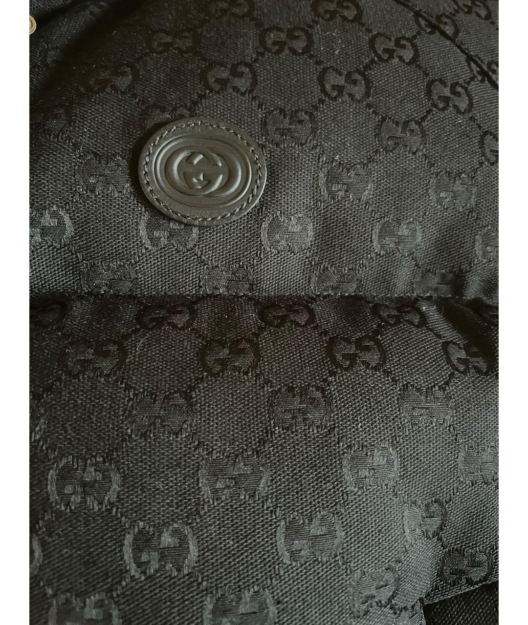 GUCCI Черный хлопковый жилет, фото 3