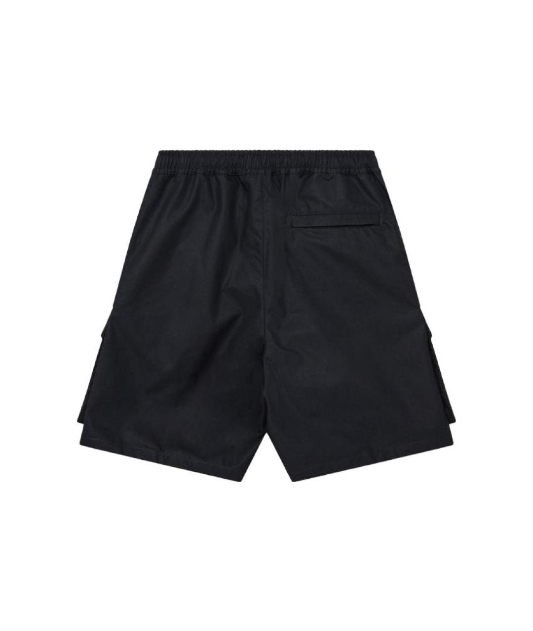 STONE ISLAND Черные шорты, фото 2