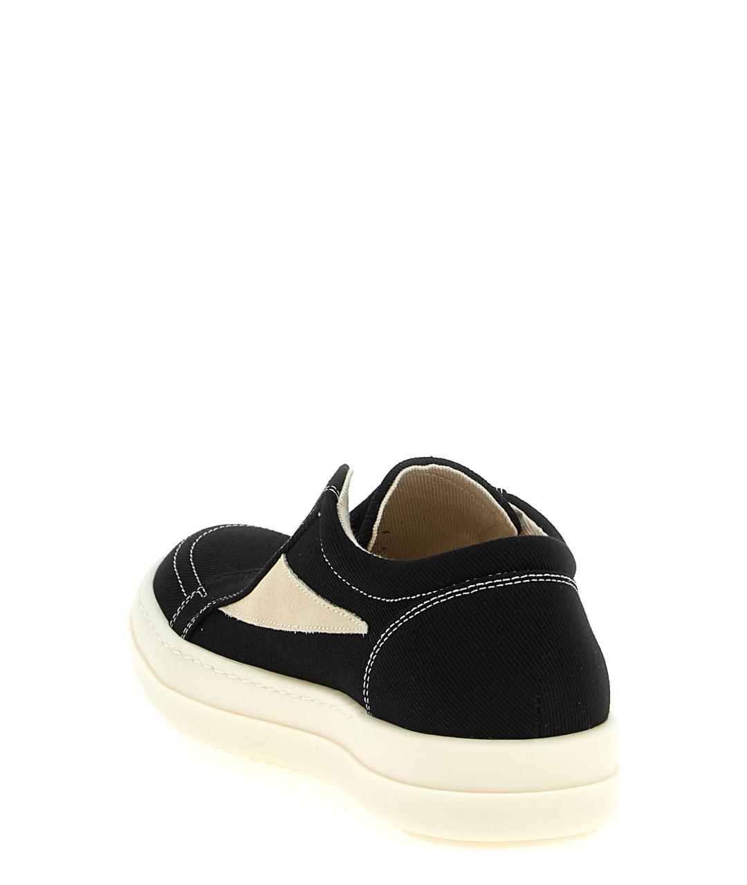 RICK OWENS DRKSHDW Белые текстильные кроссовки, фото 2