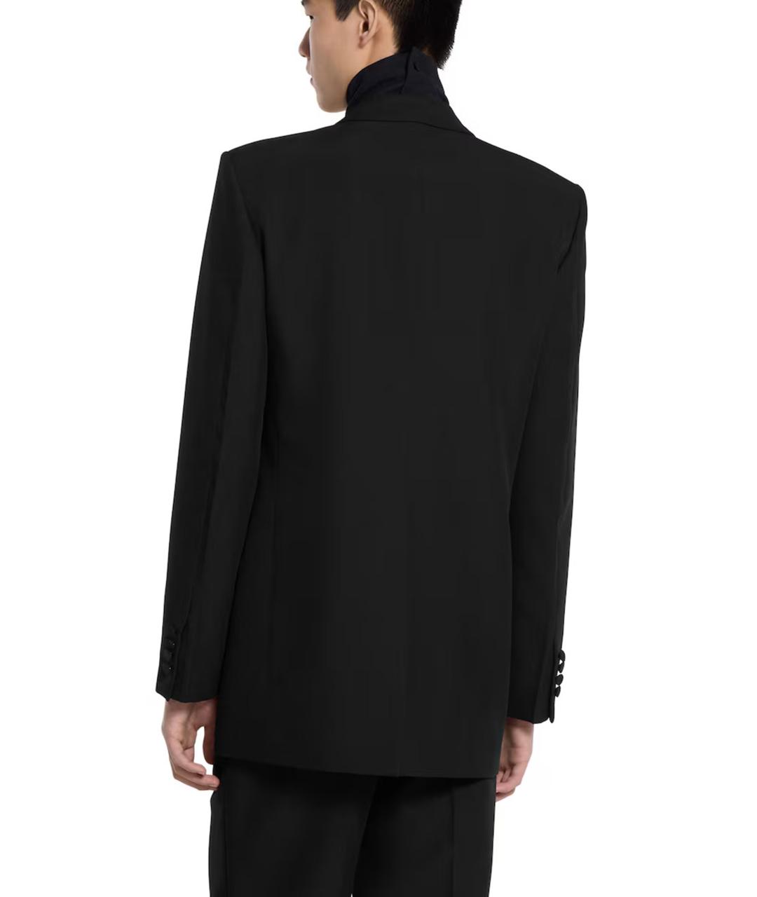 GUCCI Черный полиэстеровый пиджак, фото 4