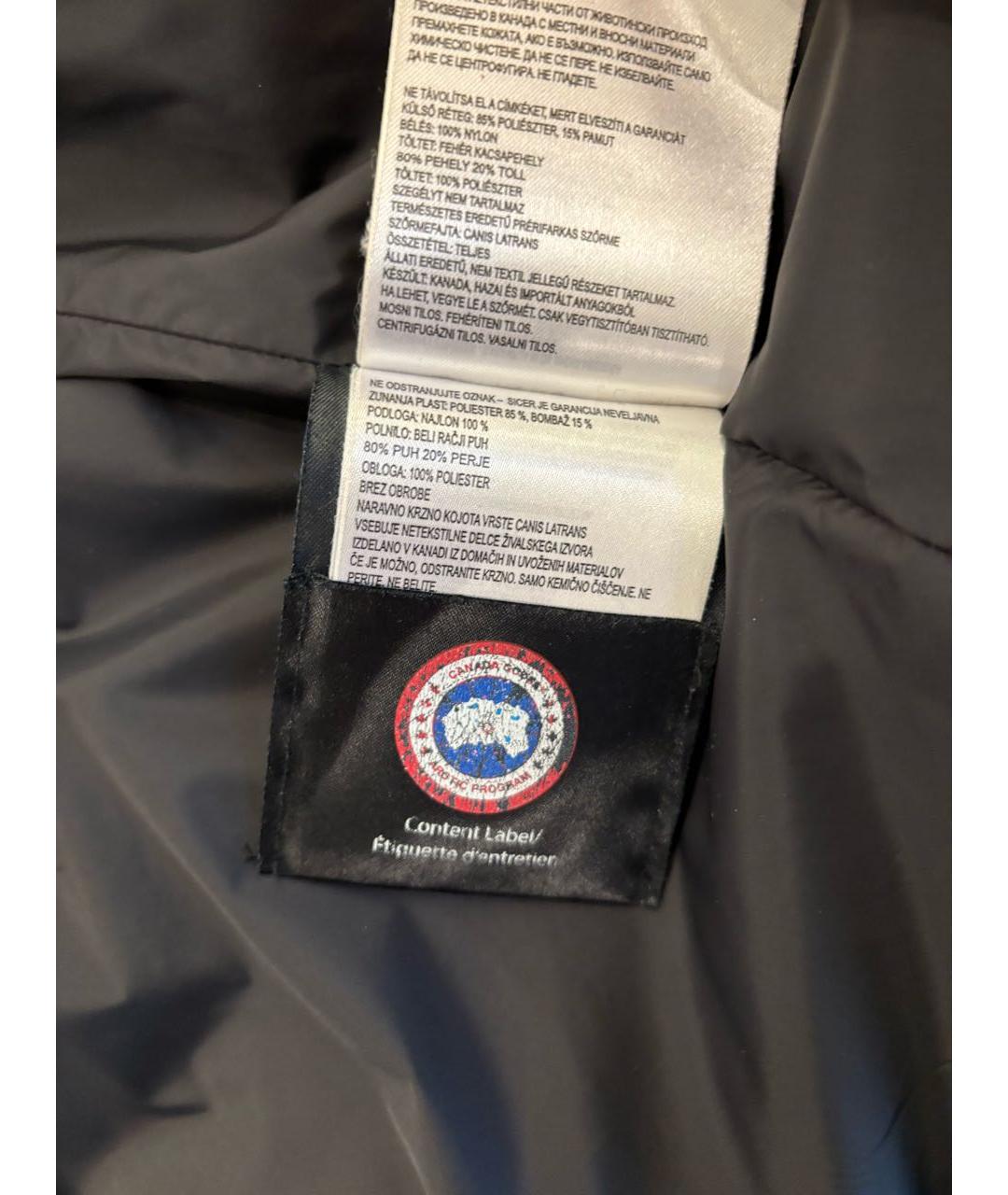 CANADA GOOSE Черная парка, фото 5