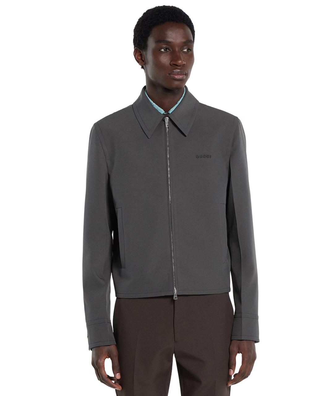 GUCCI Серая куртка, фото 3