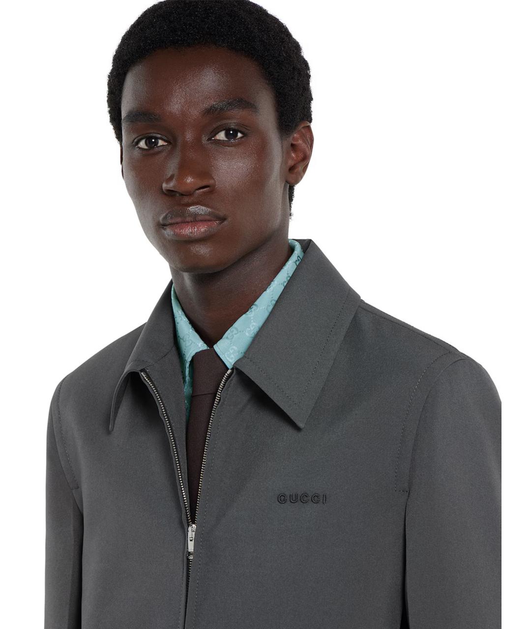 GUCCI Серая куртка, фото 5