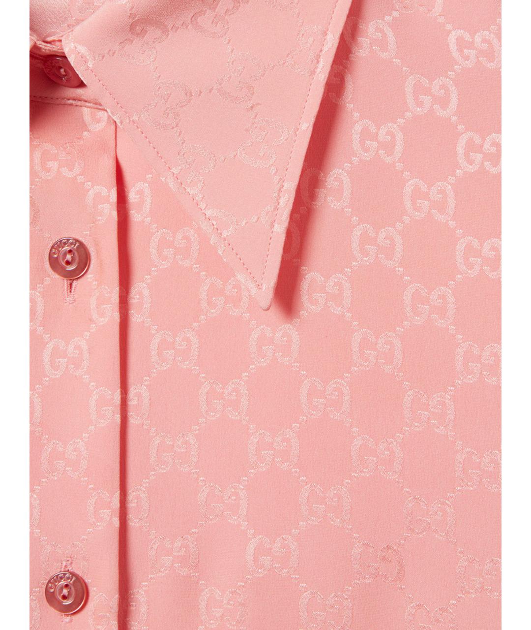 GUCCI Розовая рубашка, фото 6