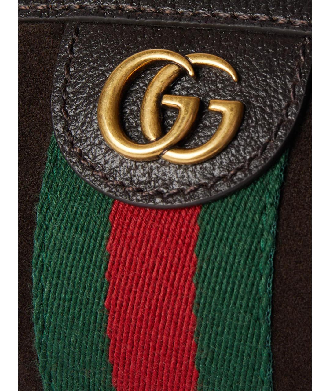 GUCCI Коричневая сумка через плечо, фото 5