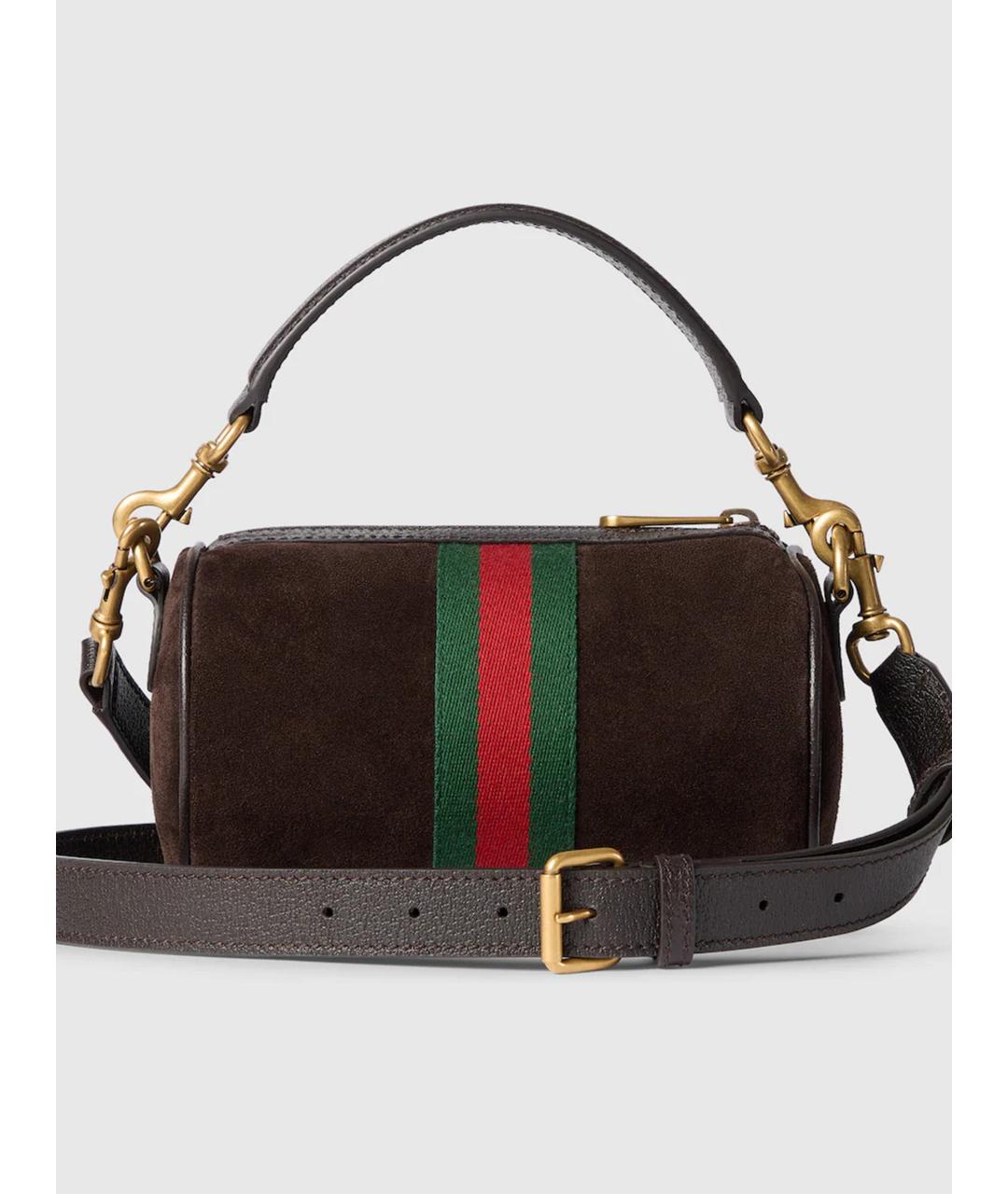 GUCCI Коричневая сумка через плечо, фото 6